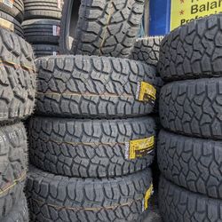 33x12 50R17 Tires Nuevas Con Instalación Y BALANCEO INCLUIDOS 4)