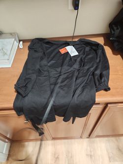 Maternity Black Nursing Shirt New