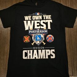 Dodgers Championships Shirts.