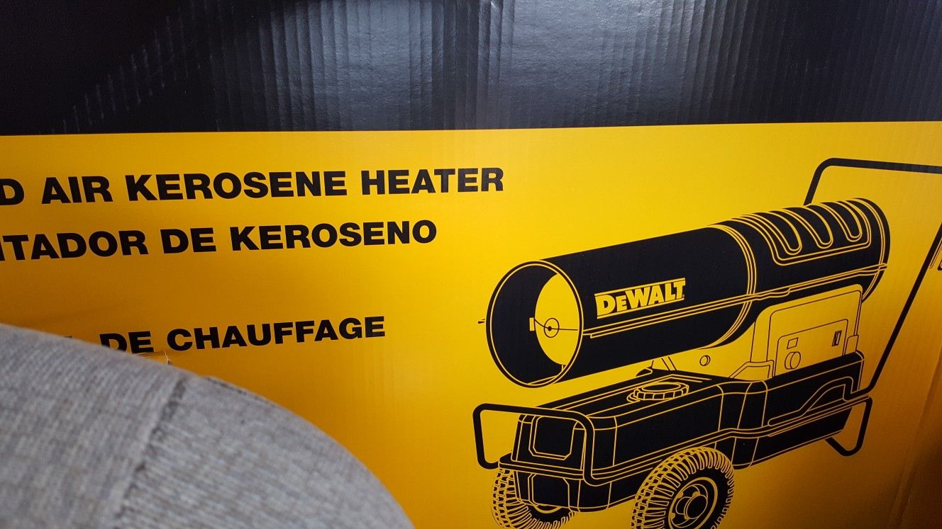 Dewalt forced air kerosene heater 210,000btu for Sale in Tacoma, WA -  OfferUp