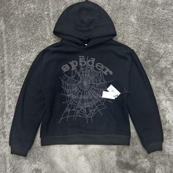 Sp5der Hoodie (Black Star OG Web)