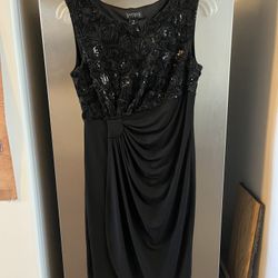 Women’s Black Dress By En Focus Studio Size 6