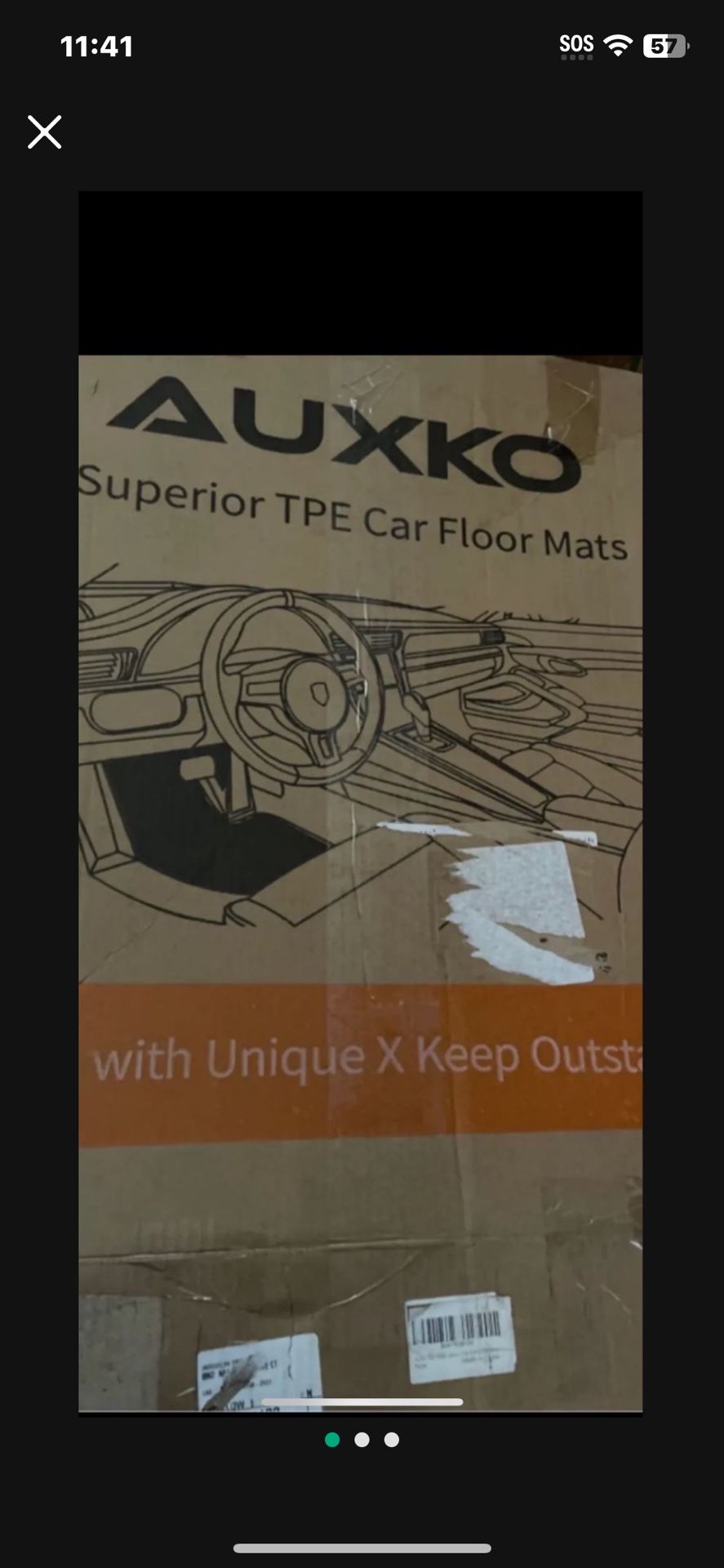 Auxko All Weather Floor Mats for 2016-2022 Jeep Grand Cherokee