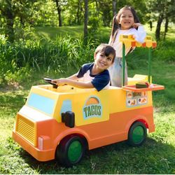 Taco Truck 12V Ride-On with Accessories