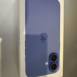 Brand New Sealed iPhone 16 – 128GB – Ultramarine – Verizon Locked (Never Activated)
