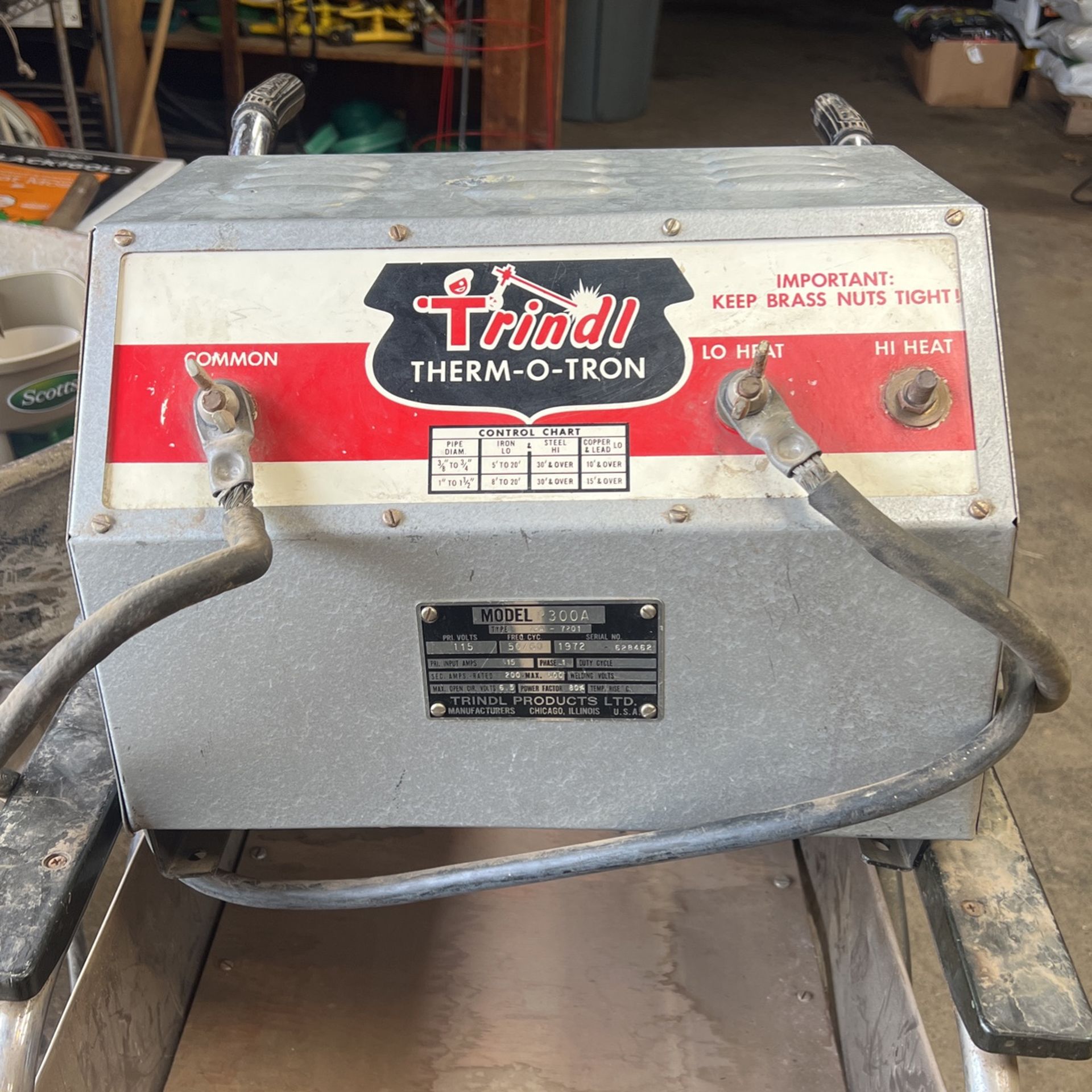 Trindl Therm-0- Tron Electric Pipe Thawer