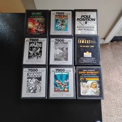 Atari Video Game Cartridges 