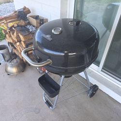 MasterForge 22" Charcoal Grill + Cast Iron Grate