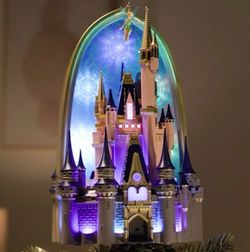 Hallmark 2026 Walt Disney World Cinderella Castle Tree Topper with Light & Sound