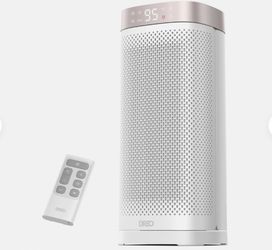 Dreo 1500W Solaris Slim H2 Electric Ceramic Tower Space Heater WhiteNEW w/ Remo