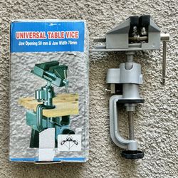 Table Bench Vice | rotatable | Jaws 78 mm NEW