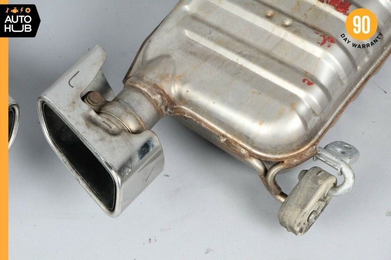 12-15 Mercedes R172 SLK250 M271 Exhaust
Muffler Mufflers Right and Left Set OEM