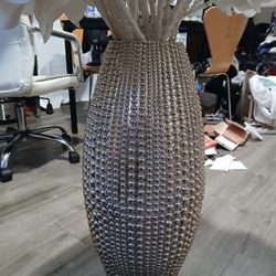 FLORERO ELEGANTE  MUY BONITO ALTO 2 PIES