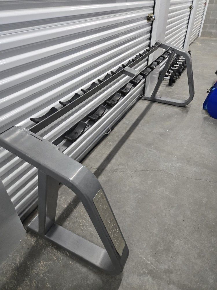 Precor DB Rack w/ DB