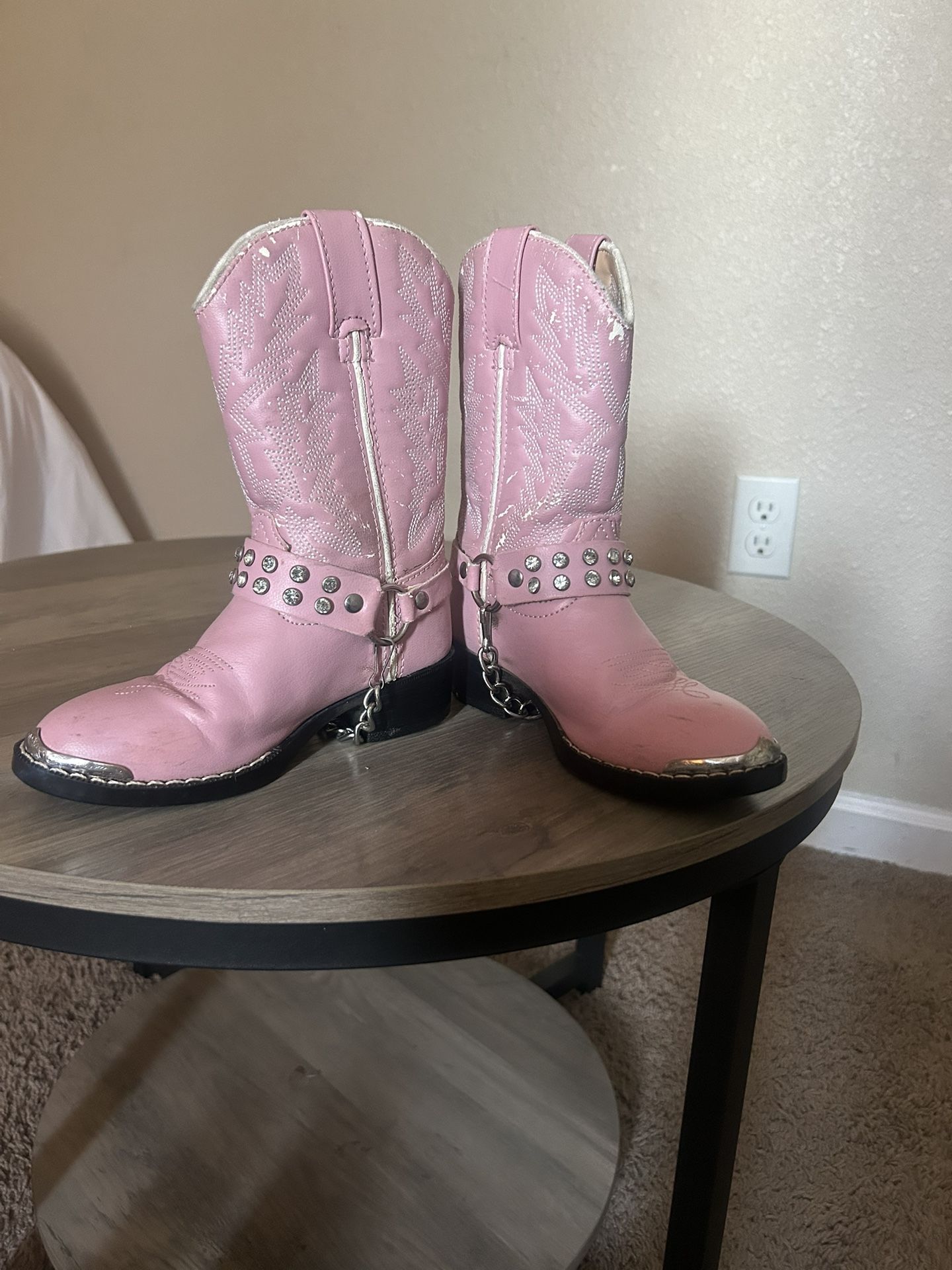 Pink Boots