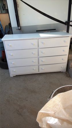 Eight drawer dresser