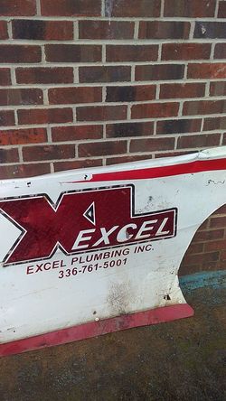 Stock car sheet metal fender
