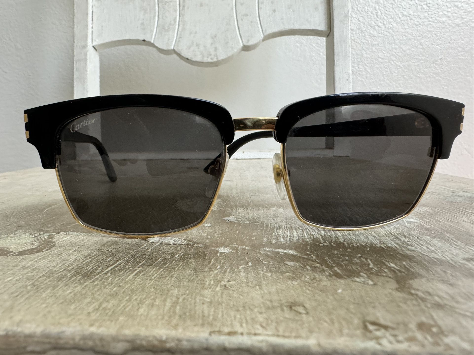Cartier Sunglasses Havanas Gold