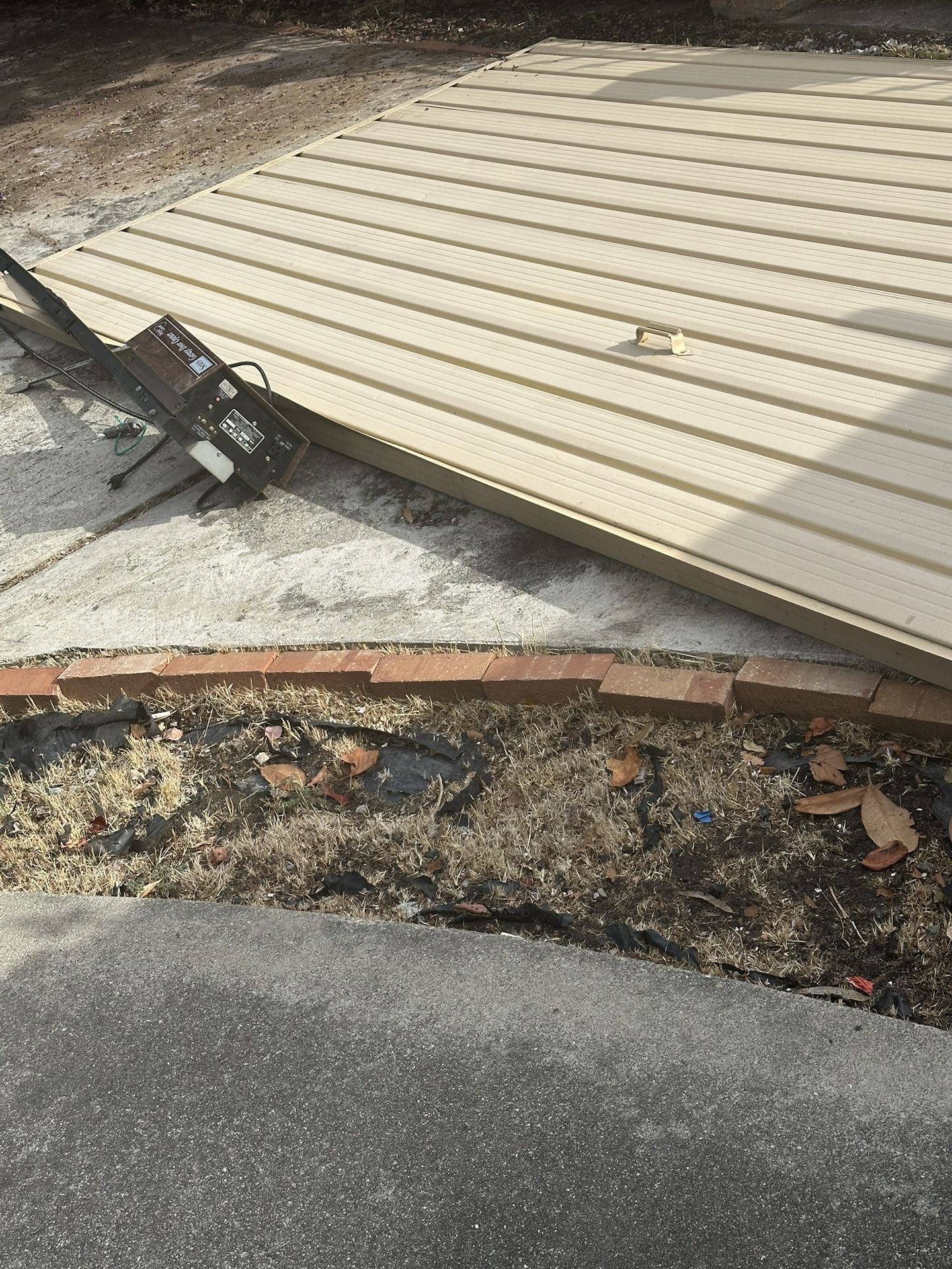 Garage Door And Opener