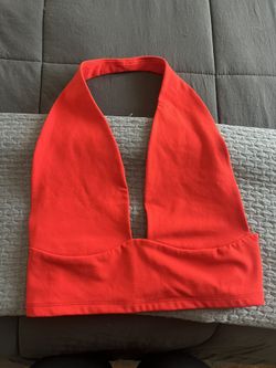 Red Halter Top