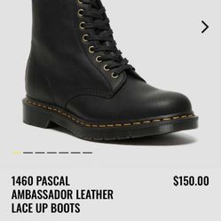 Dr. Martens 1460 Leather Work Boots Botas 
