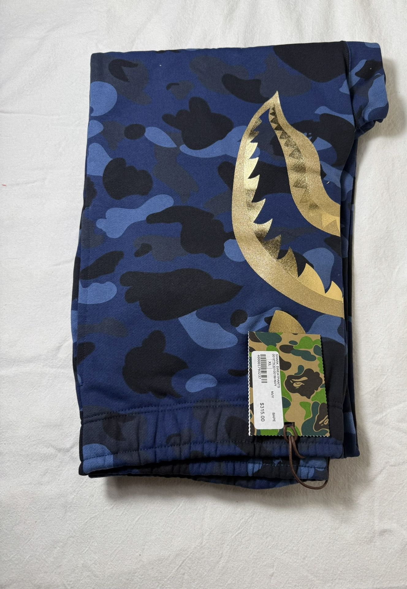 Bape Color Camo Shark Sweatpants