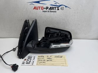 missing cap 2020 - 2023 GMC ACADIA LEFT DRIVER BLIND MIRROR OEM AY82391 7wiresplug