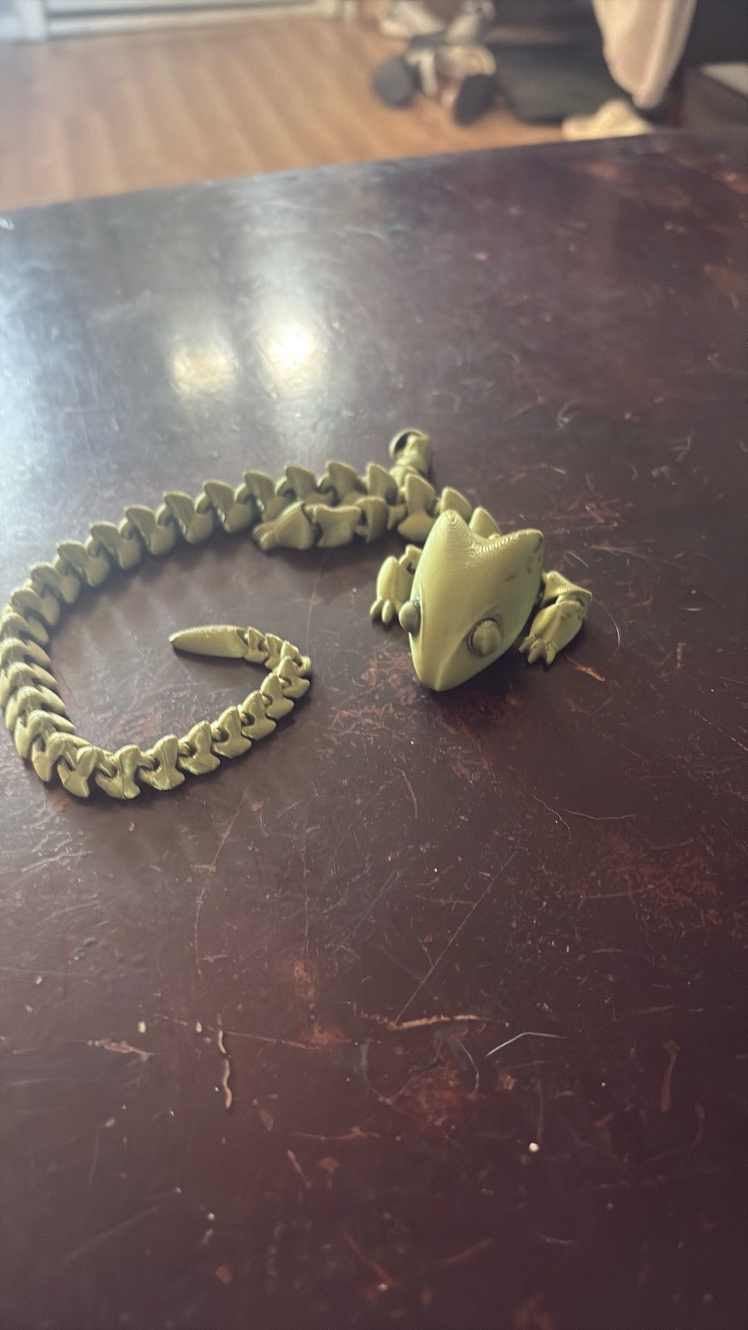 3-D printed dragon lizard