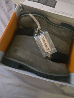 Timberland Premium Boots Olive Green