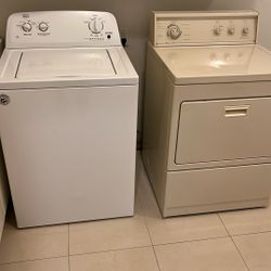 Washer Relatively New & Dryer In Good Working Condition 
