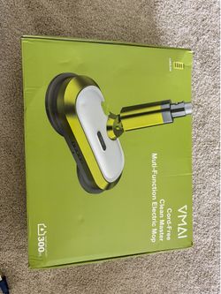VMAI Cordless Electric Mop – Complete Set w/ Box & Accessories