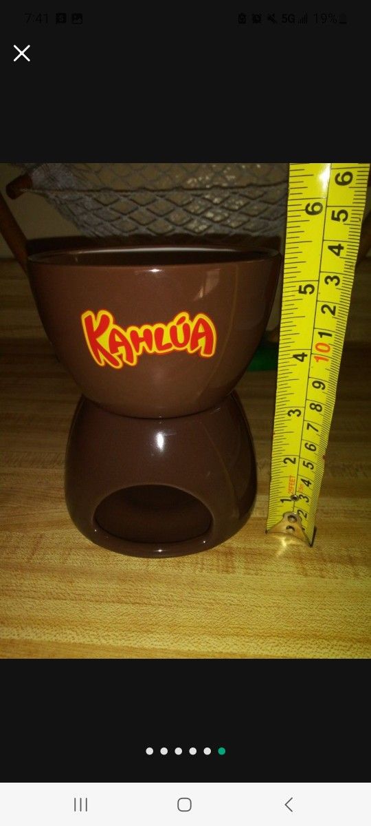 Kahlúa Fondue Warming Hot Pot (2 Person Serving Size)