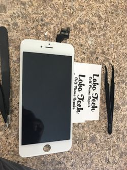 iphone 6s plus lcd/screen $60.00 installed