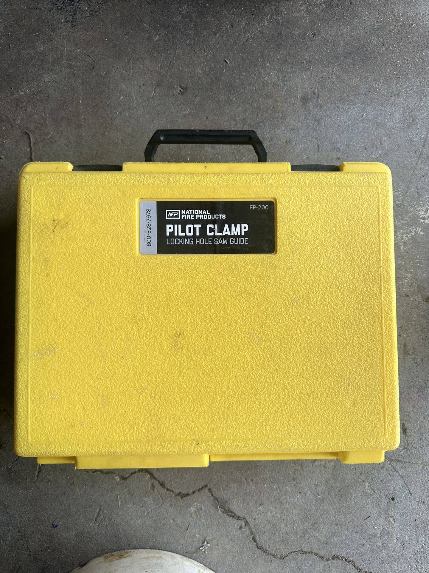 NFP Pilot Clamp (locking Hole Saw Guide)