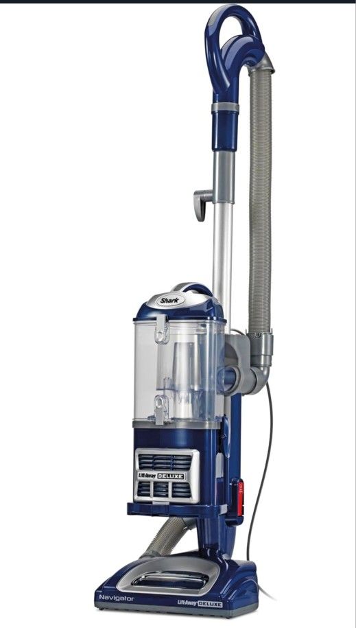 Shark Upright Vacuum, Navigator Lift-Away Deluxe with Large Dust Cup Capacity, HEPA Filter, Swivel Steering, Upholstery Tool & Crevice Tool, Blue, NV3