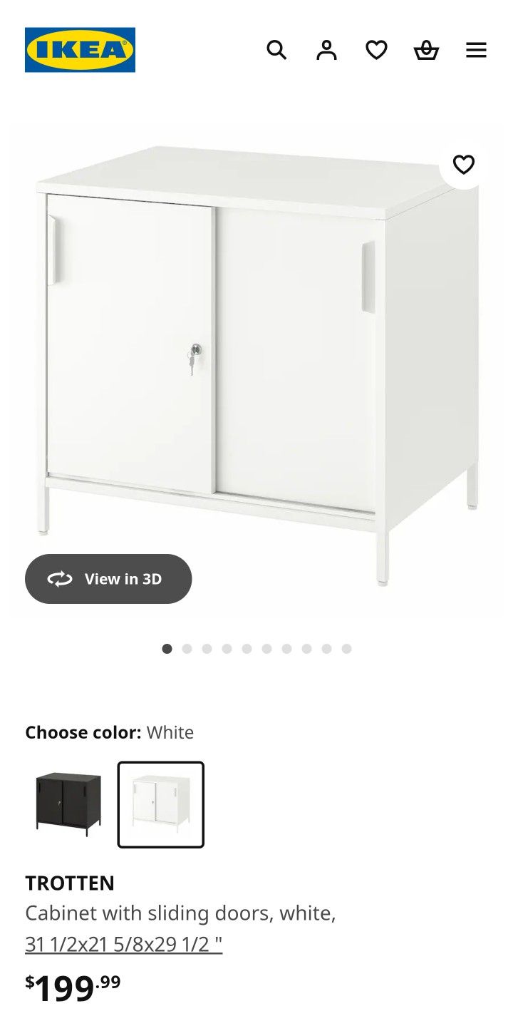 Ikea Metal Frame Storage Cabinet