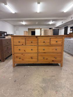 Wood Color IKEA HEMNES 8 Drawer Dresser Tons of Storage