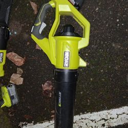 Ryobi  40 Volt Blower With Battery