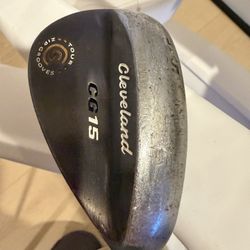 Cleveland CG15 52° Wedge – Zip Grooves – Black Pearl Finish