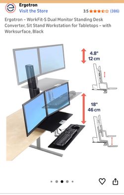 Ergotron Single Standing Desk 