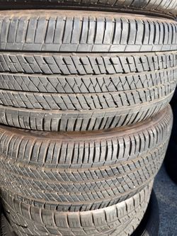 (2) 225/50R18 PAIR OF USED TIRES BRIDGETONE RUN FLAT 80% LIFE !!!