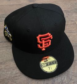 Men's New Era  Black San Francisco Giants 2025 Jackie Robinson Day Retro Crown 59FIFTY Unstructured Fitted Hat (Size 7 3/4)