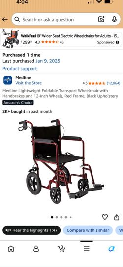 Lightweight wheelchair