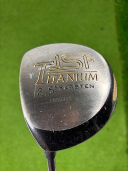TSI Titanium 8.5° Karsten Golf Driver with Aldila 350 Series Shaft - Left Handed