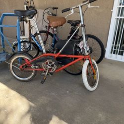 Dahon Vybe Folding Bike - Red