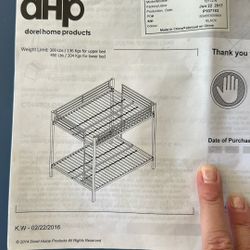Full Size Bunk Bed