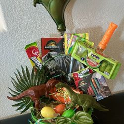 Dinosaur Easter Basket