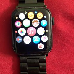 Apple Watch Series 5 44 MM With Black Steel Band