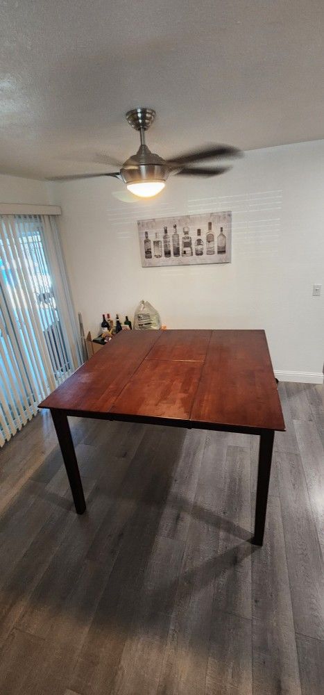 Dining Table Extendable, Counter Height 