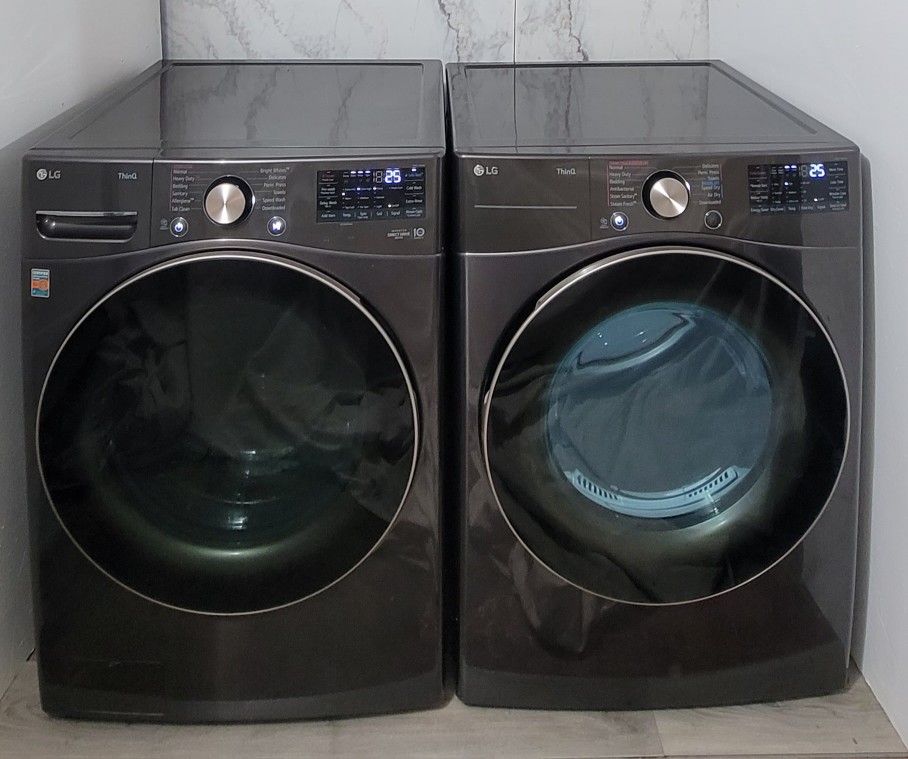 Lg Front Load Washer And Dryer 